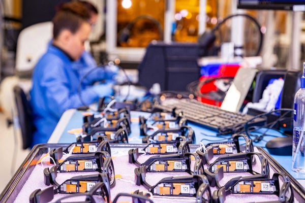 Vuzix Developing, Manufacturing Smart Glasses in America
